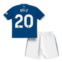 Camisa de Futebol Everton Dele Alli #20 Equipamento Principal Infantil 2023-24 Manga Curta (+ Calças curtas)